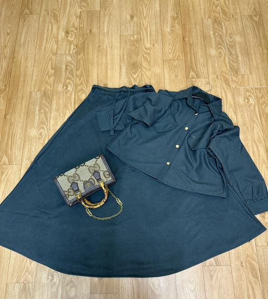Ensemble Jupe Chemise tuide