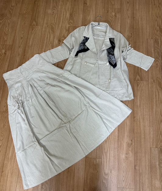Ensemble 3 pièces jupe