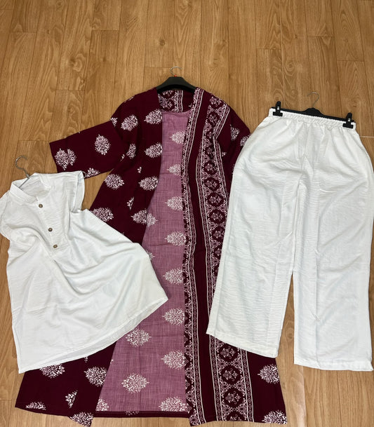 Ensemble 3 pièces kimono