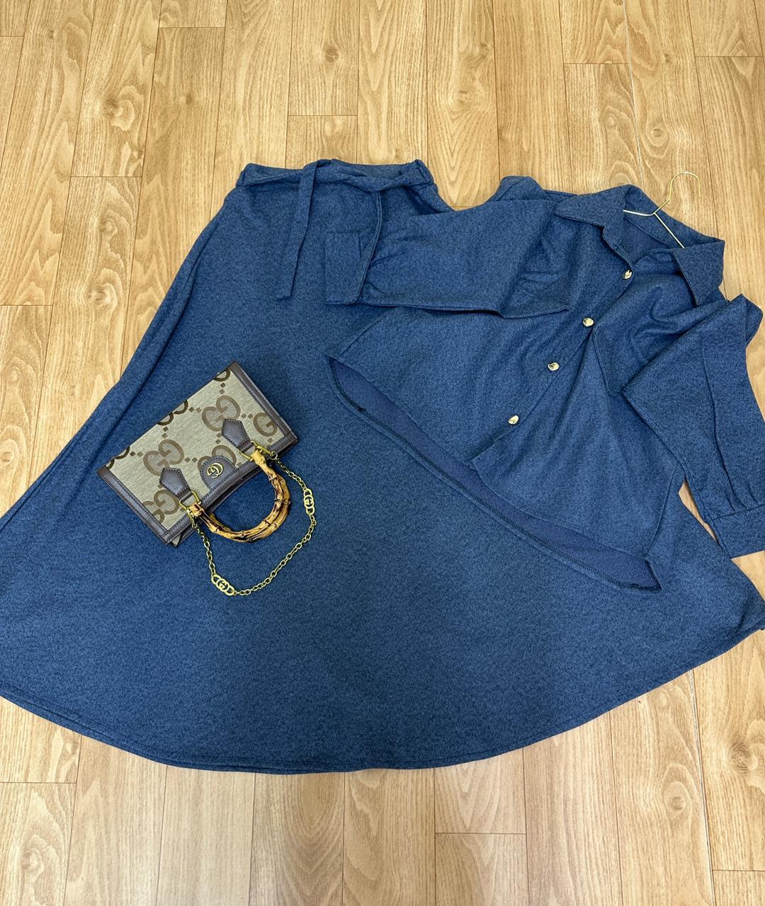 Ensemble Jupe Chemise tuide