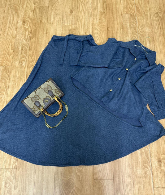 Ensemble Jupe Chemise tuide