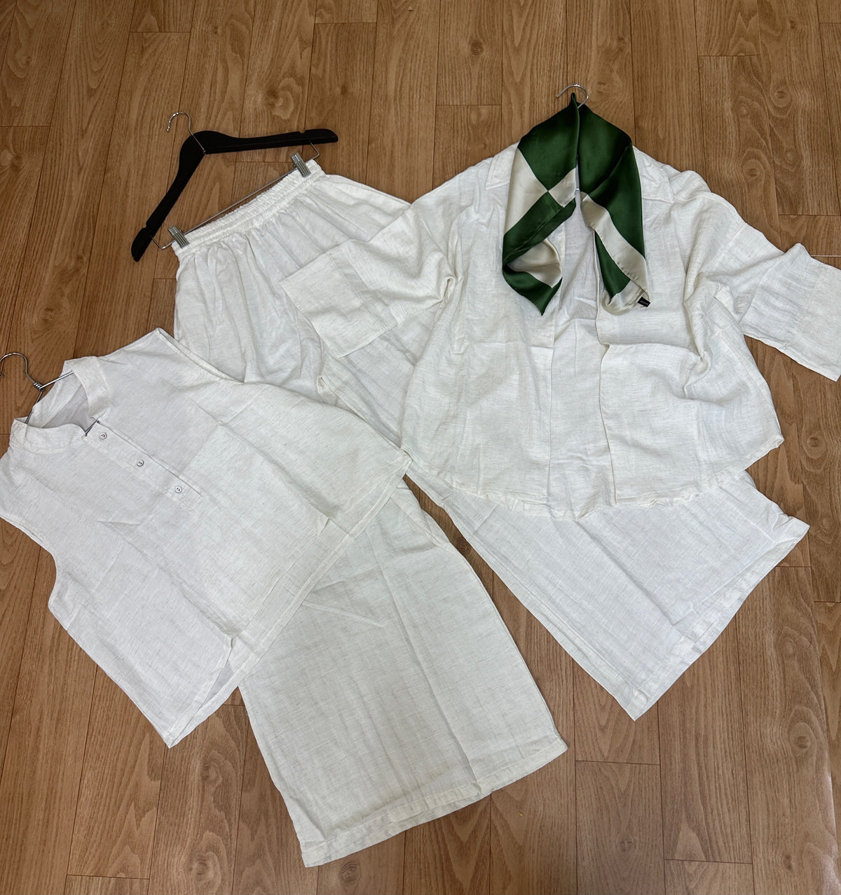 Ensemble 3 pièces lin (solde)